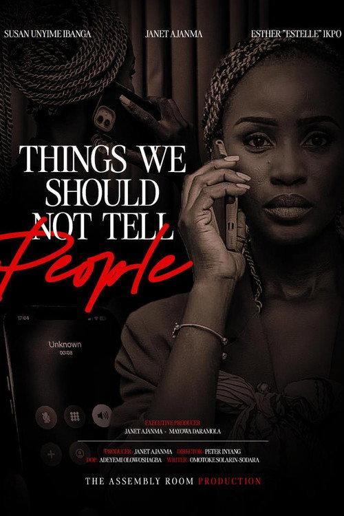 Things We Should Not Tell People  official movie poster