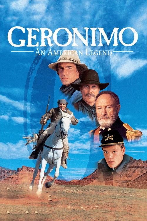 Geronimo: An American Legend 1993 official movie poster