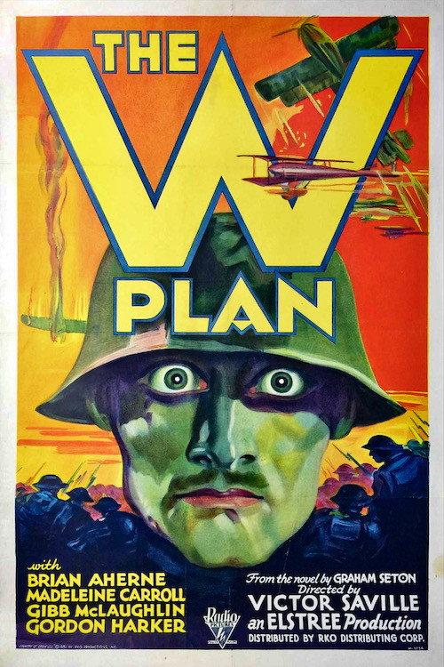 The W Plan 1930 official movie poster