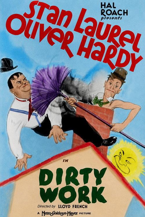 Dirty Work 1933 official movie poster
