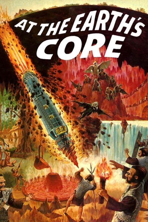 At the Earth's Core 1976 official movie poster