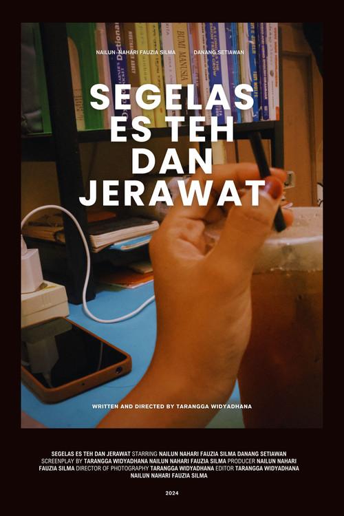 A Glass of Iced Tea and Pimples 2024 official movie poster