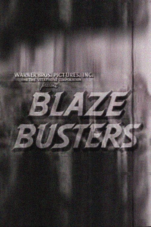 Blaze Busters 1950 official movie poster
