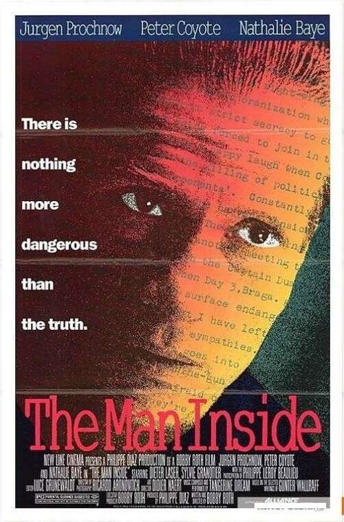 The Man Inside 1990 official movie poster
