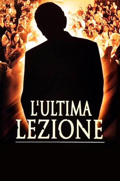 L'ultima lezione 2001 official movie poster