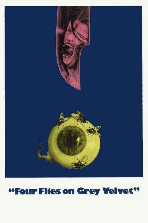 Four Flies on Grey Velvet 1971 official movie poster