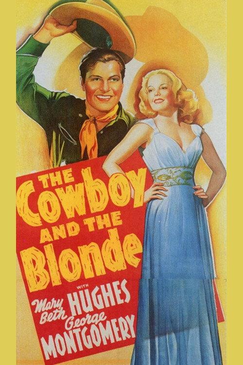The Cowboy and the Blonde 1941 official movie poster