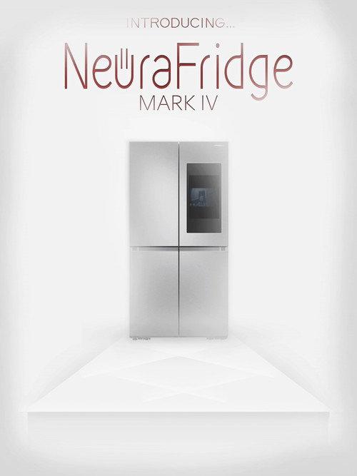 Introducing the NeuraFridge Mark IV 2025 official movie poster
