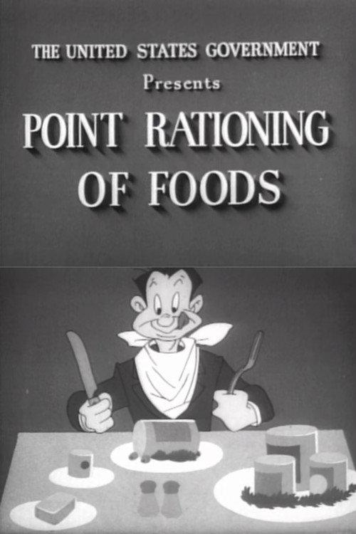 Point Rationing of Foods 1943 official movie poster