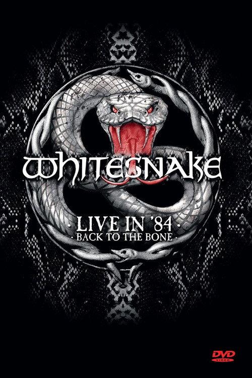 Whitesnake: Live in '84 - Back to the Bone 2014 official movie poster