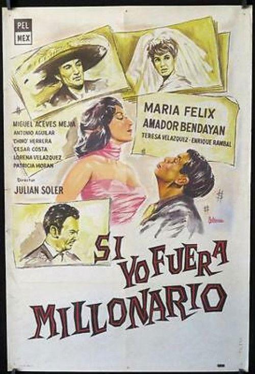 Si yo fuera millonario 1962 official movie poster