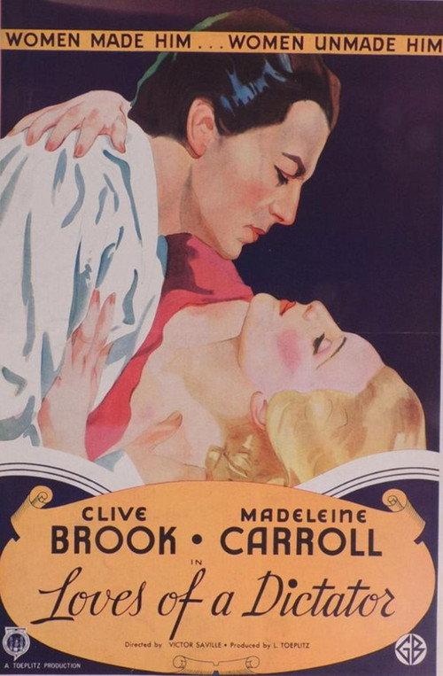 The Dictator 1935 official movie poster
