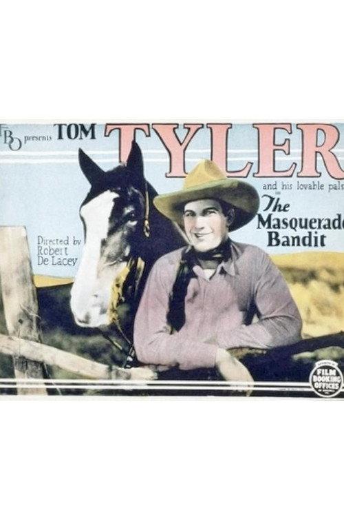 The Masquerade Bandit 1926 official movie poster