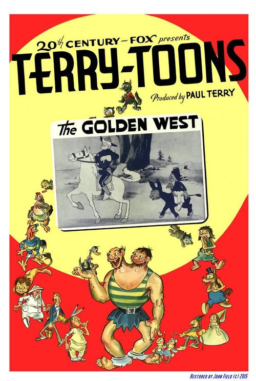 The Golden West 1939 official movie poster