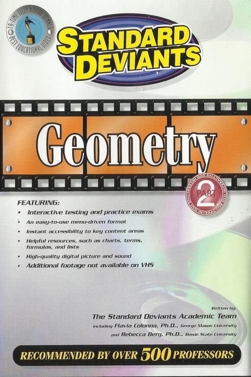 The Standard Deviants: The Many-Sided World of Geometry, Part 2 1999 official movie poster