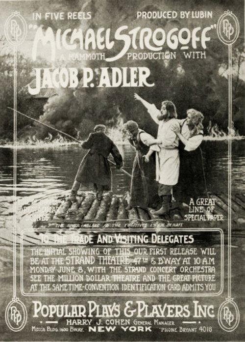 Michael Strogoff 1914 official movie poster