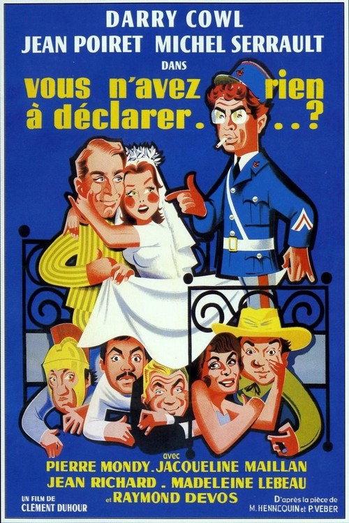 You Have Nothing to Declare? 1959 official movie poster