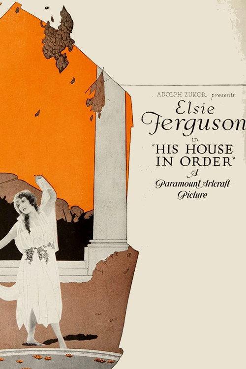 His House in Order 1920 official movie poster