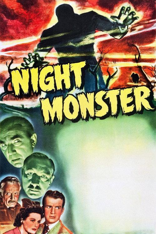 Night Monster 1942 official movie poster