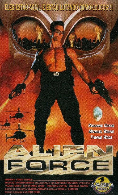 Alien Force 1996 official movie poster