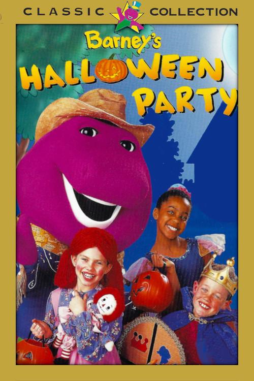 Barney's Halloween Party 1998 official movie poster