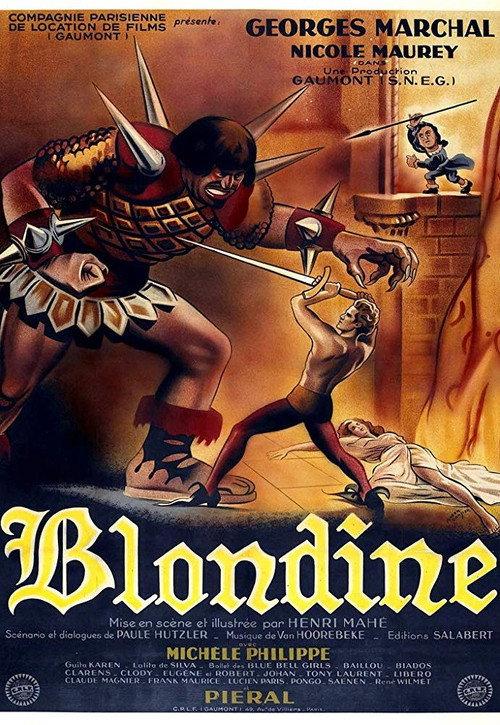 Blondine 1945 official movie poster