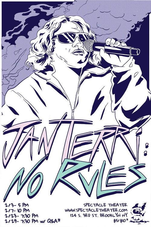 Jan Terri: No Rules 2023 official movie poster