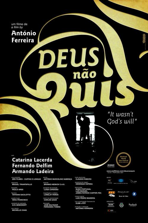 It Wasn't God's Will 2007 official movie poster