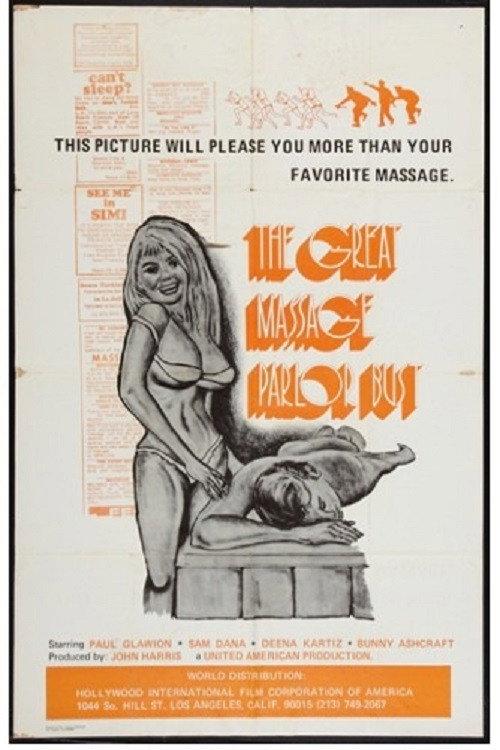 The Great Massage Parlor Bust 1972 official movie poster