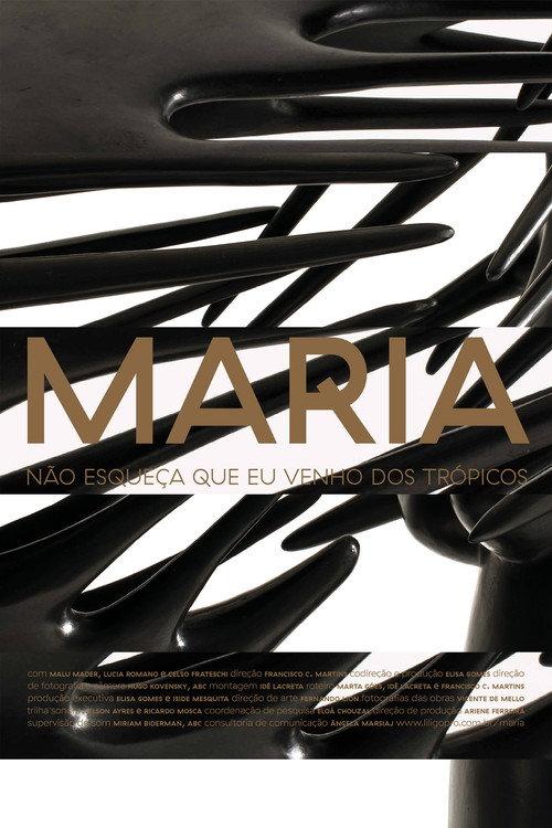Maria: Don't Forget I Come From the Tropics 2017 official movie poster
