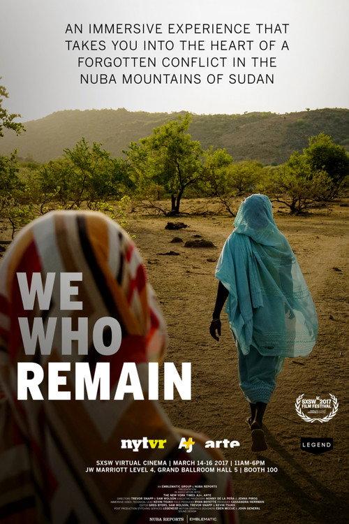 We Who Remain 2017 official movie poster