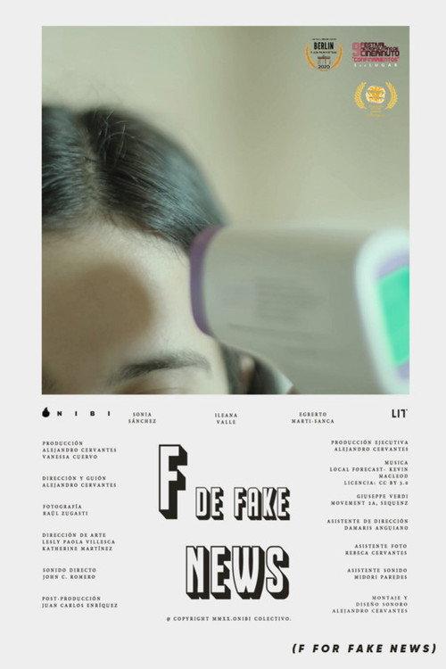 F de Fake News 2021 official movie poster