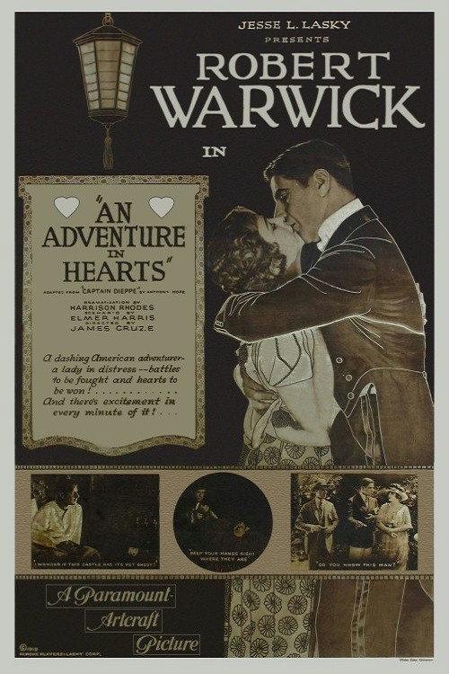 An Adventure in Hearts 1919 official movie poster