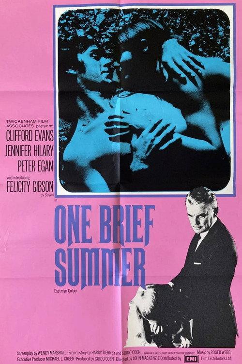 One Brief Summer 1971 official movie poster