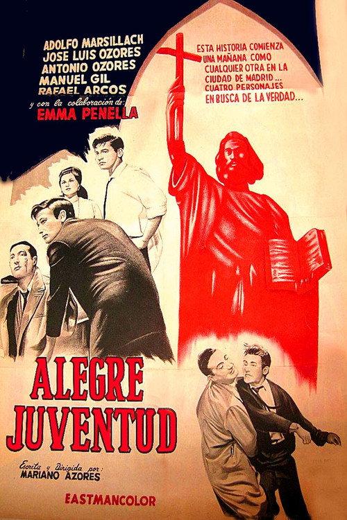 Alegre juventud 1963 official movie poster