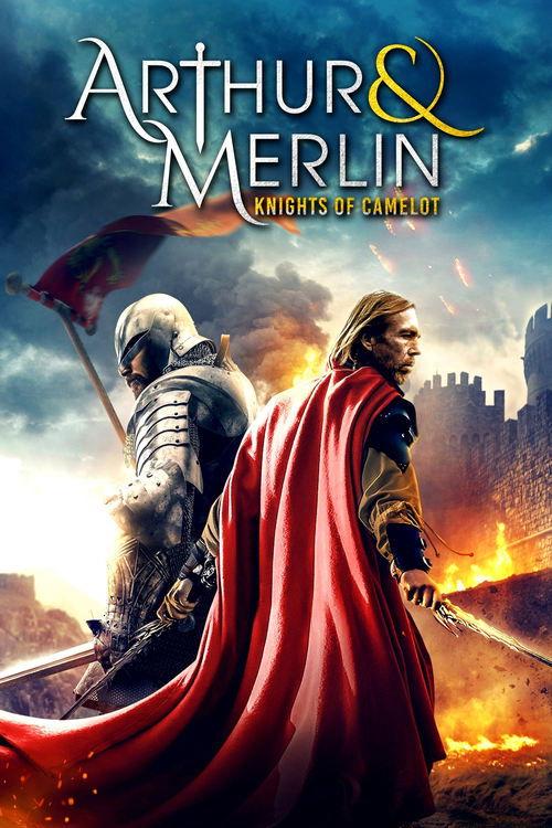 Arthur & Merlin: Knights of Camelot 2020 official movie poster