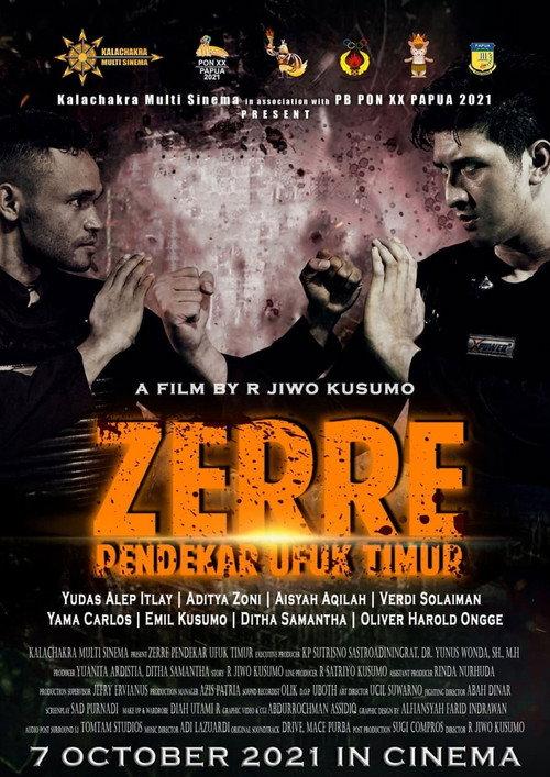 Zerre: Pendekar Ufuk Timur 2021 official movie poster