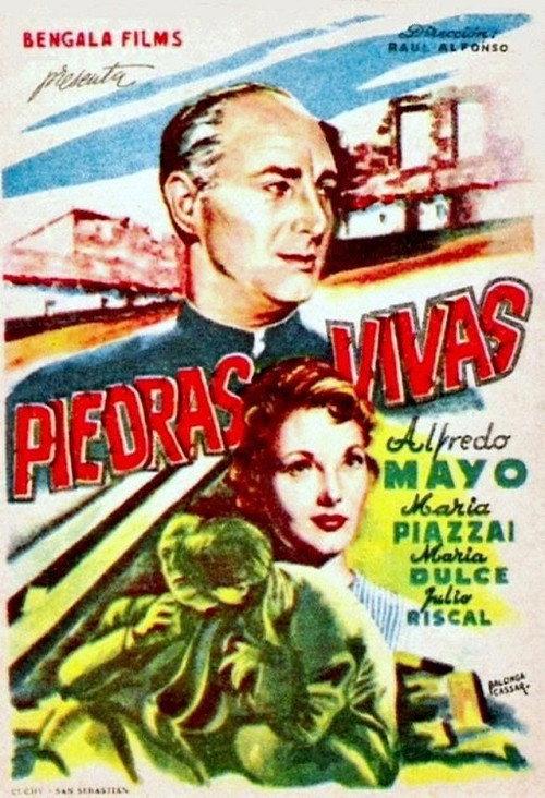 Piedras vivas 1956 official movie poster
