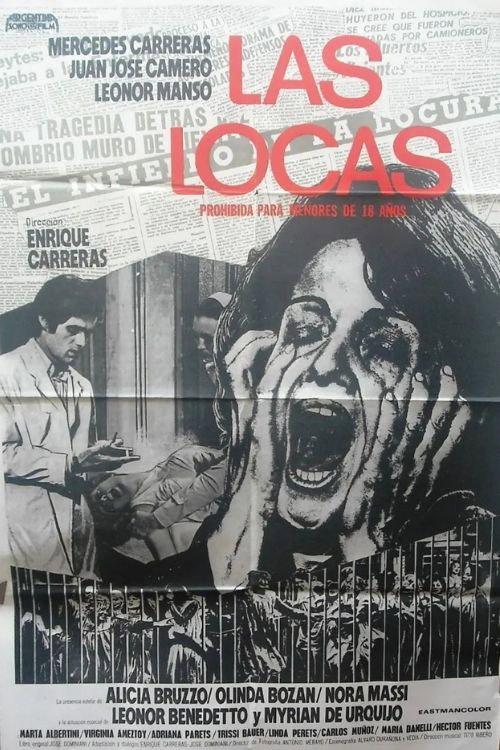 Las locas 1977 official movie poster