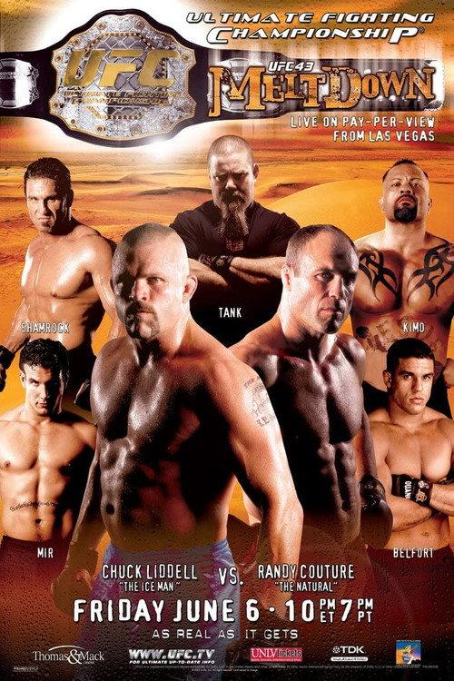 UFC 43: Meltdown 2003 official movie poster