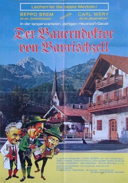 Der Bauerndoktor von Bayrischzell 1957 official movie poster