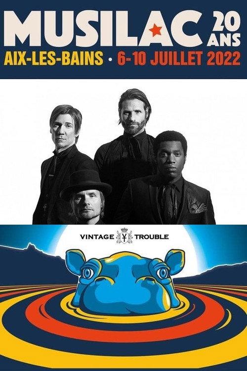 Vintage Trouble - Musilac 2022 2022 official movie poster