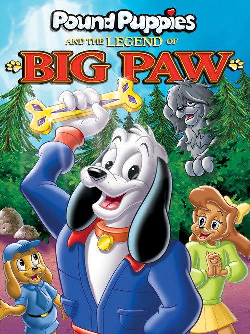 Pound Puppies and the Legend of Big Paw 1988 official movie poster