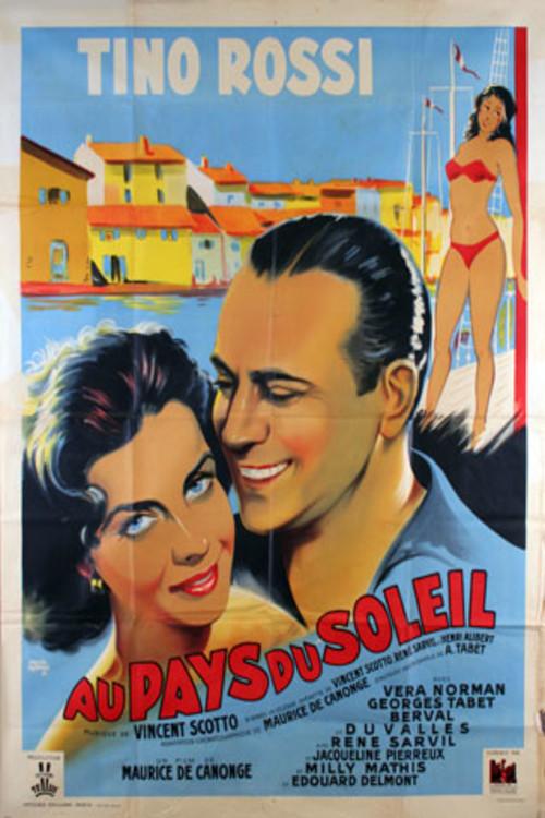 In the Land of the Sun 1951 official movie poster