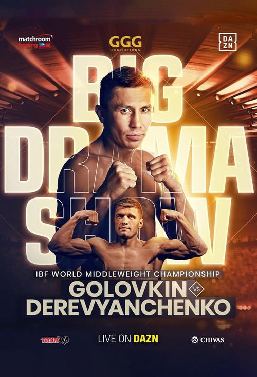 Gennady Golovkin vs. Sergiy Derevyanchenko 2019 official movie poster