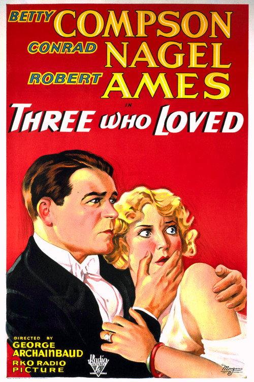 Three Who Loved 1931 official movie poster