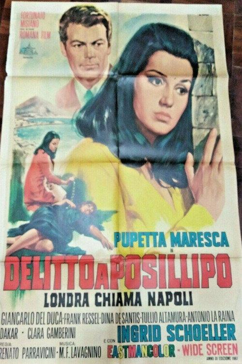 Delitto a Posillipo 1967 official movie poster