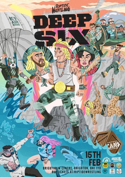 RIPTIDE: Deep Six 2019 2019 official movie poster