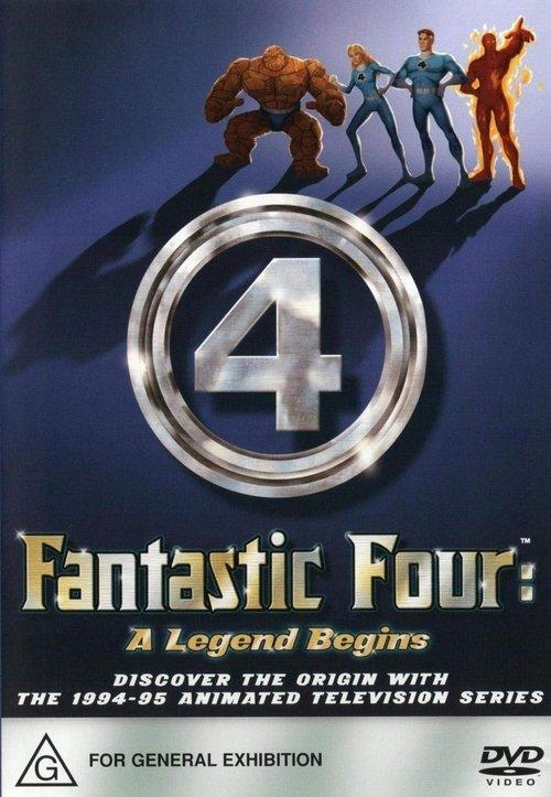 The Fantastic Four: A Legend Begins 1994 official movie poster