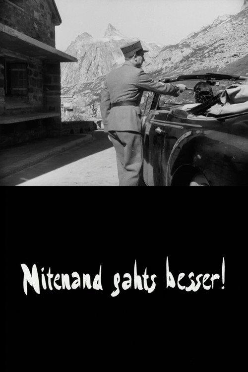 Mitenand gahts besser 1949 official movie poster